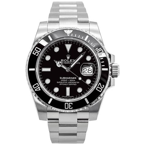 rolex oyster submariner stainless steel 16mm watch link|rolex submariner list price 2022.